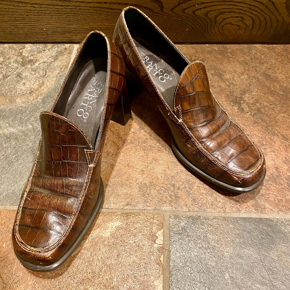 Franco Sarto women’s size 6.5 brown pump heels